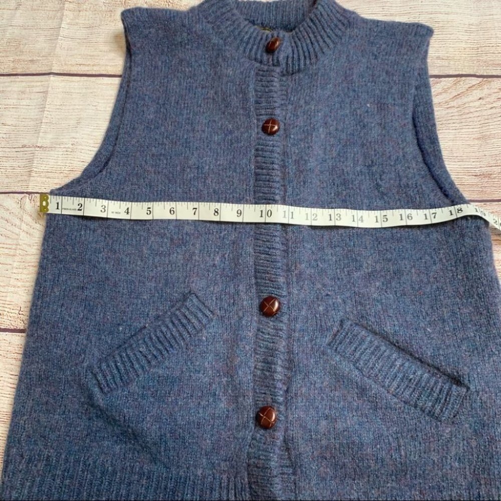 Vintage Wool Eddie Bauer Vest Size Large - Picture 6 of 9